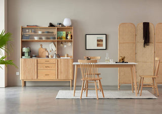 denise sideboard with storage compartment hutch
