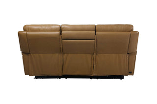 devin leather recliner chair