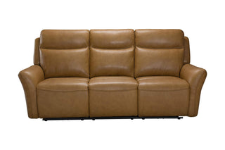devin leather recliner sofa set