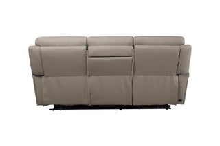 devin reclining leather couch