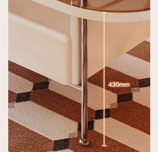 dina rolling coffee table with wheels