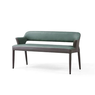 dining table bench with back marina