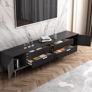 dola tv console elegant wood