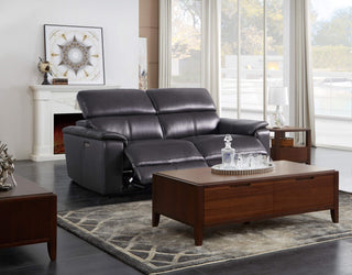 dylan black leather sofa