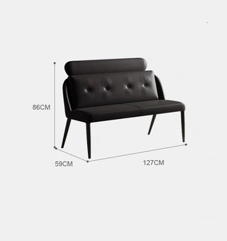 eila dining sofa bench custom look