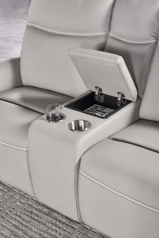 electric leather recliner sofa devin