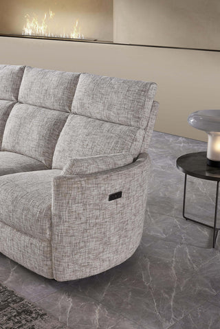 electric serena high back recliner sofa