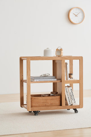 elegant arte side table removable wheels