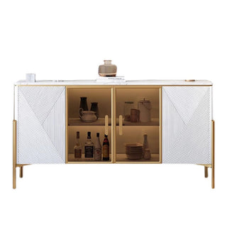 elegant cortez sideboard gold elements