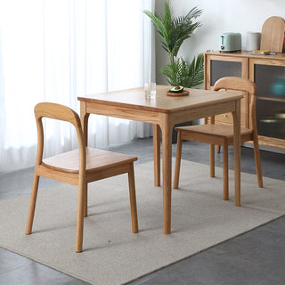 elegant marcello dining table 4 seater square shape
