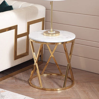 elegant nicoletta lounge side table