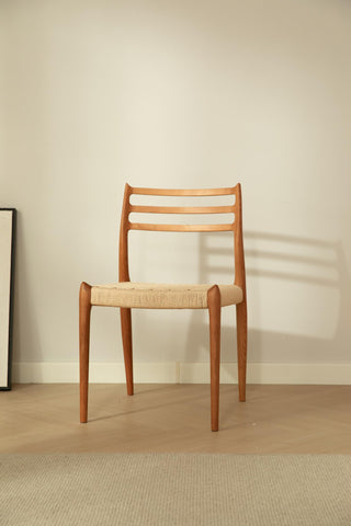 elegant rafael cherry wood chair dining