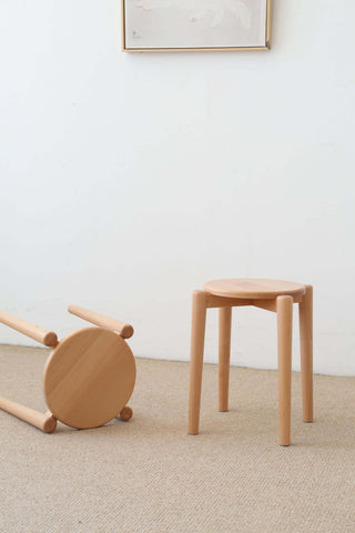elegant seth wooden stool design