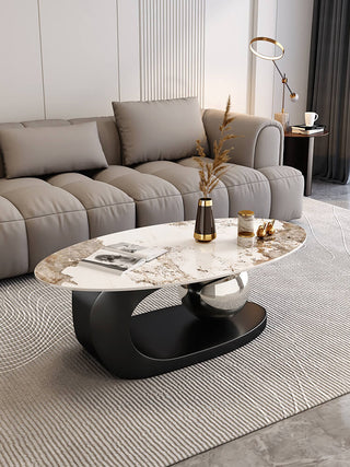elegant tomy coffee table sintered stone