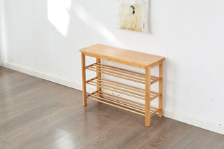 elise shoe bench with hooks