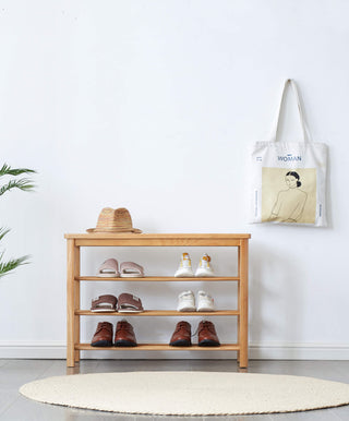elise wooden bench for closet