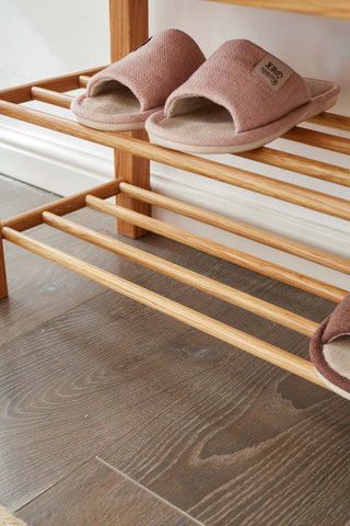 elise wooden bench for garage