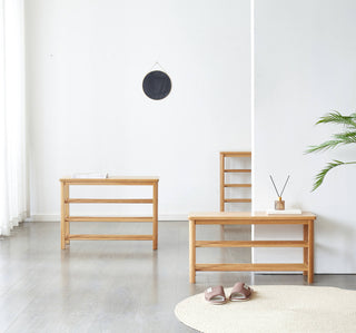 elise wooden bench for mudroom