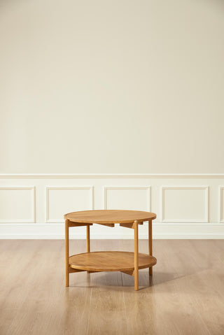 ella oak coffee table solid wood