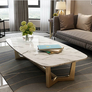 elliot black coffee table white version living room