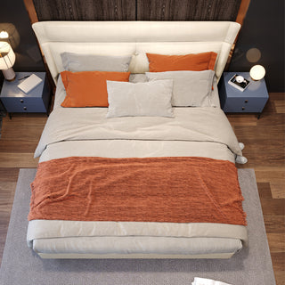 emilia queen size bed platform design