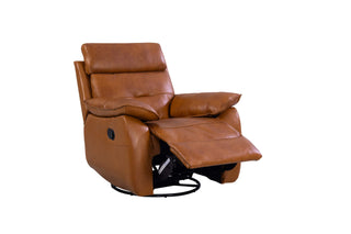 ergonomic leather armchair