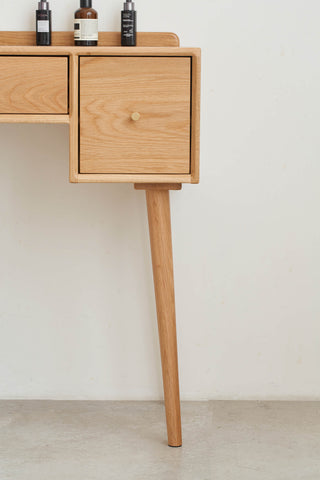 etna minimalist vanity table