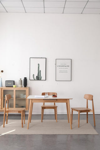 extendable wood dining table carlo