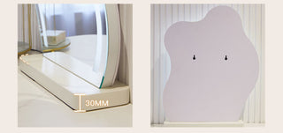fabiola premium dressing table with lights