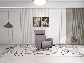 fabric armchair ava manual recliner