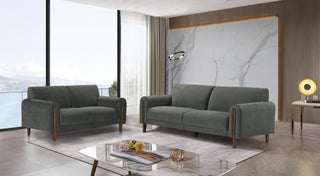 fabric sofa beige 3 seater mika