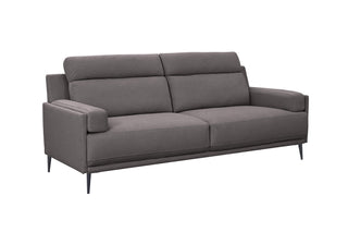 fabric sofa light grey elegant living