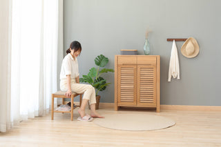 farrah shoe bench with seat