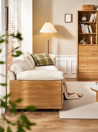 fortuna wood frame sofa fabric upholstery