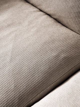 fortuna wood frame three seater