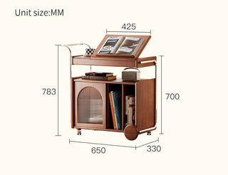 fran sturdy modern bedside table
