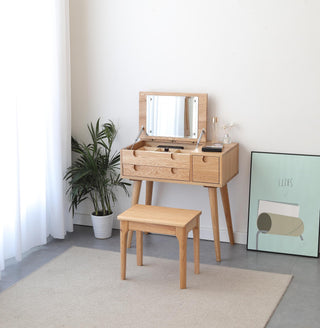 franco wood dressing table