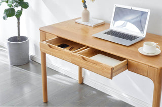 functional girona study desk wooden