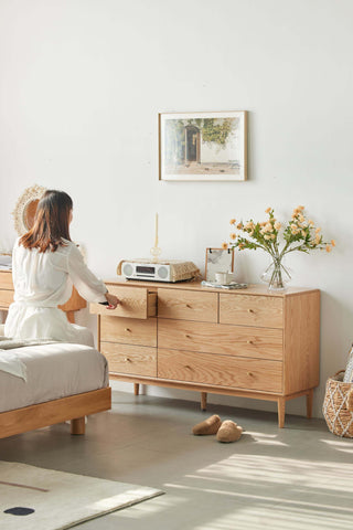functional spoleto short chest of drawers