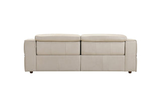 Beige sofa on a white background