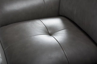 gina dark grey leather sofa shop singapore