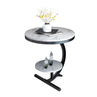 gold metal frame marble top primrose