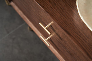 golden details mike tv console design