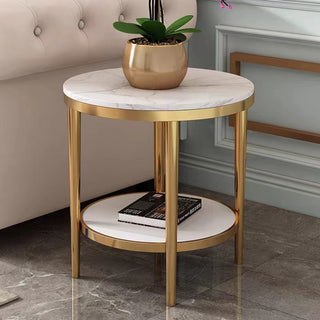 gracia marble side table closeup