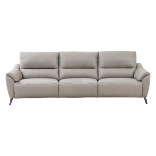 grey 4 seater power recliner sofa nora