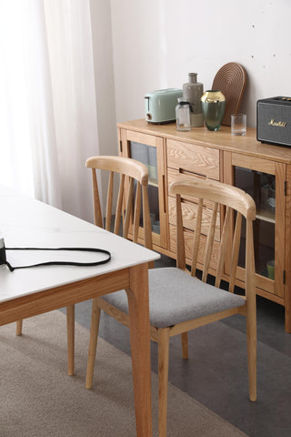 heat resistant modern wood dining table surface
