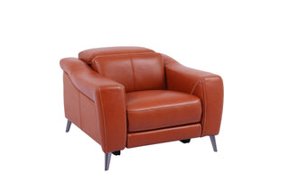 heidi red reading armchair