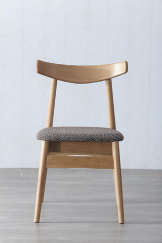 hugo modern wood dining chair oak