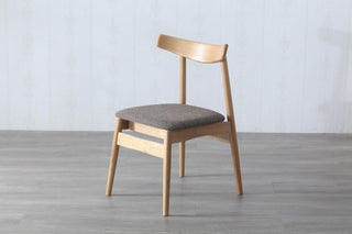 hugo modern wood dining chair