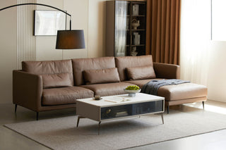 ines coffee modern glass side